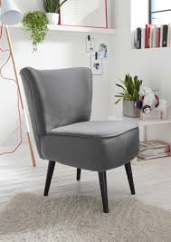 Unsere redaktion hat eine riesige auswahl an marken getestet und wir benötigt präsentieren ihnen als leser hier unsere resultate des vergleichs. Cocktailsessel In Grau Samtahnlicher Stoff Kaufen Bei Lifestyle4living Mobelvertrieb Gmbh Co Kg