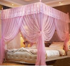 Maybe you would like to learn more about one of these? Mengersi 4 Corner Poster Canopy Bed Curtains Bed Canopies Net For Girls Kids Twin Pink Buy Online In Bahamas At Bahamas Desertcart Com Productid 54650733