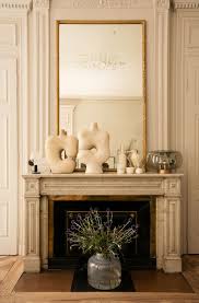 J Aime Le Cote Chaleureux Du Beige De L Ambiance De La Piece Decoration Interieure Decoration Interieur Maison Decoration Cheminee