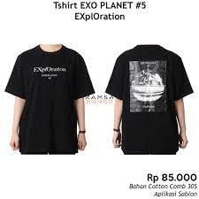 40 desain baju exo planet desaprojek. Baju Exo Planet 5 Exploration Tshirt Exo Planet 5 Exploration Kaos Exo Planet 5 Exploration Shopee Indonesia