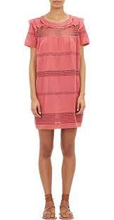Isabel Marant Etoile Ruffled Caleen Dress At Barneys Com Instyle Clothing Clothes Lounge Wear Ideas