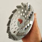 7' Zigzag Segments Diamond Grinding Cup Zed Wheels for ...