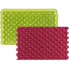For this reason, the gauge of the machine needs to vary in alternating rows of stockinette fabrics. Marvelous Molds Trinity Knit Simpress Silicone Mold Cake Decorating Fondant Gum Paste Icing Walmart Com Walmart Com