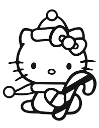 To save the coloring page for printing just click here to download. Hello Kitty Christmas Coloring Pages Best Coloring Pages For Kids