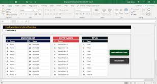 Employee Directory Excel Template Employee Planner Business Organization Tracker Printable Excel Planner Worksheet Fillable Sheet In 2021 Excel Templates Excel Small Business Directory