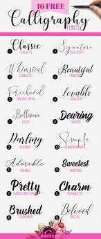 1 2 3 4 5 6 7 8 9 10. Top 16 Free Calligraphy Fonts Hand Lettering In 2021