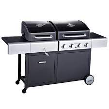 Outback Combi Duel Fuel Hooded 4 Burner Gas And Charcoal Bbq Grill Gas And Charcoal Bbq Charcoal Bbq Gas Bbq
