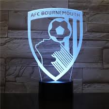Bournemouth football club /ˈbɔːrnməθ/ (listen) is an english football team currently playing in the wessex league premier division, in the ninth tier of the english football league system. Led Night Light Afc Bournemouth Football Club 3d Illusion Fc Primeira Lightfurnitures