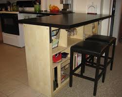 Ikea breakfast bar & two stools. Bar Kittylou S Attic