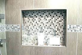 Tiling Shower Curb Without Bullnose Google Search Shower Niche Tile Shower Niche Shower Tile