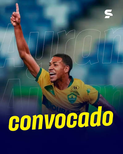 AIYRAN VIEIRA NA SELE&Ccedil;&Atilde;O BRASILEIRA SUB-17! 🇧🇷⭐ Depois de marcar 30 gols na base em 2025 e balan&ccedil;ar as redes pela primeira vez no profissional do Cuiab&aacute;, o atacante de 17 anos