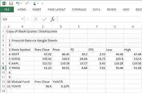 Excel Stock Price Sada Margarethaydon Com