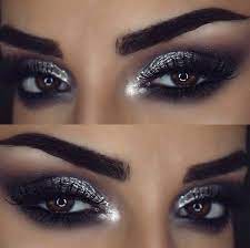 Silver Smokey Eye Silver Smokey Eye Silver Eye Makeup Dramatic Eye Makeup
