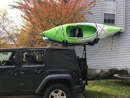 Kayak Holder For Jeep Wranglers Kayak Roof Rack Jeep Wrangler Kayak Rack For Car