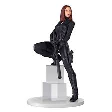 Scarlett johansson is back as. Captain America The Winter Soldier Black Widow 18 Inch Statue