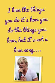 Not A Love Song From Austin And Ally Austin And Ally Love Songs Tv Show Quotes