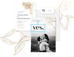 Add a custom postage stamp, address the back of the postcard and send them off! Wedding Invitation Design Online Editor Picmonkey