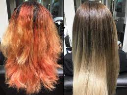 ﻿gegen einen rotstich würde eine farbe mit grünen unterton helfen, aber das sollte eine gelernte friseure eigentlich wissen. Gelbstich Im Haar Entfernen Friseur Tipps Tricks