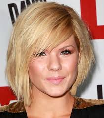 Blonde hair color 2018 short hair for women with round faces. Pin On Hairstyles For Full Face