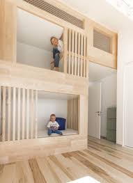 It feels like we are in the retreat camp. Cool Ways To Save Space With Built In Bunk Beds