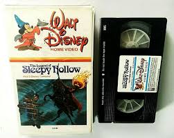 The Legend Of Sleepy Hollow Walt Disney Home Vhs Video 1983 W Clamshell Case Legend Of Sleepy Hollow Disney Home Sleepy Hollow