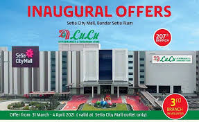 Some of the tenants include parkson, golden screen cinemas (gsc), harvey norman, wangsa bowl, courts, urban fresh (urbanfresh), mph, uniqlo and a host of food. Lulu Hypermarket Cawangan Ke 3 Di Setia City Mall Shah Alam Lovely Bee
