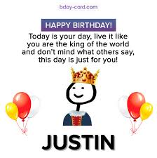 Check spelling or type a new query. Birthday Images For Justin Free Happy Bday Pictures And Photos Bday Card Com