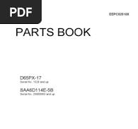 Parts Docs D65 px17 | PDF | Components | Mechanical Engineering