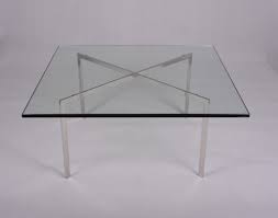 Coffee table replica should always look refreshing, unique and elegant, as that is where you would sit for a fresh cup of coffee and feel rejuvenated. Barcelona Coffee Table Modern Reproductions The Modern Source