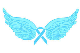 Download A Turqoise Ribbon With Angel Wings Svg Cut File By Creative Fabrica Crafts Creative Fabrica PSD Mockup Templates