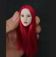 I know we've mentioned idols who can pull off crazy red hair before (check out our 2014 special feature), but here are more idols who've rocked the color just. Glf 1 6 Pale Girl Head Sculpt Carved Red Hair Fit 12 F