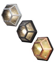 We did not find results for: Hexagonal Exterior Flush Mounted Wall Light In 3 Finishes