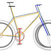 I have one dahon boardwalk and i have doubt about the minimum and maximum size of the tyre. 1