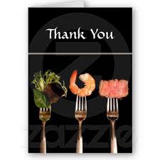 The instruction and testing lasts approximately 1 hour and is on a. Modern Food On Fork Dinner Party Thank You Card Zazzle Com Dinner Party Thank You Cards Your Cards
