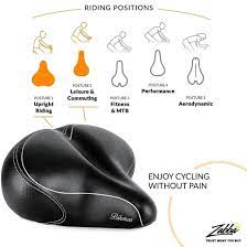 1.0 out of 5 stars 1. Oversized Bike Seat Padded Bike Seat Bikeroo
