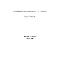 Dalam struktur kurikulum sma, pada mata pelajaran ekonomi ada beberapa kompetensi dasar yang terkait langsung dengan pengembangan pendidikan kewirausahaan. Dokumen Program Pengembangan Kewirausahaan