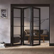 The metal heats up like an oven and, over time, bakes the paint right off the door. Soho Folding Door System Folding Industrial Style Door Black Industrial Sliding Doors