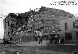 Mar 06, 2018 · the 1964 alaska earthquake, the strongest earthquake ever recorded in north america, struck alaska's prince william sound, about 74 miles southeast of. Great Alaska Earthquake Aunt Phil S Trunk