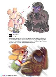 From Friends To Enemies Doomguy And Isabelle Animal Crossing Funny Animal Crossing Memes Animal Crossing