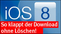 There's clearly some kind of glitch in here, apple acknowledged it with a fix in the ios 8.3 update, but many users are reporting that it has returned in ios 8.4. Ios 8 Ohne Daten Loschen So Ladt Man Das Update Auch Bei Vollem Handy