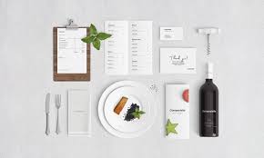 Free Restaurant Stationery Mockup Download Branding Mockups Free Restaurant Branding Branding Mockups