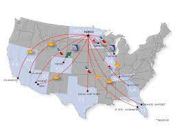 Four hours is a flight from miami to phoenix. Airlines Hector International Airport