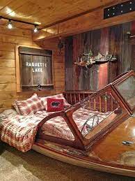 boat bed is beautiful home cabin decor home decor
