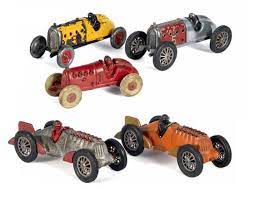 Hubley Racer Vintage Antique Cast Iron Race Car Toy Toy Car Antique Cast Iron Toys