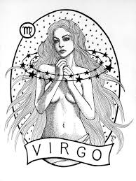 Zodiac Coloring Pages For Adults Virgo zodiac sign coloring page from star signs category. zodiac coloring pages for adults