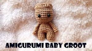 Amigurumi Baby Groot Crochet Tutorial Youtube