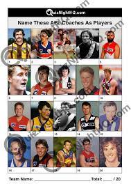 Nov 09, 2021 · 413 afl mixed trivia questions & answers : Afl 004 Coaches As Players Quiznighthq