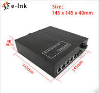 12~48VDC input 4-port PoE + 1-port SFP Industrial Solar ...