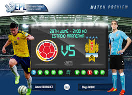 Check preview and live results for game. Colombia V Uruguay Preview Fifa World Cup 2014 Last 16 Epl Index Unofficial English Premier League Opinion Stats Podcasts