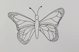 Email a photo of your art: How To Draw A Butterfly Easy Marker Drawing Art By Ro